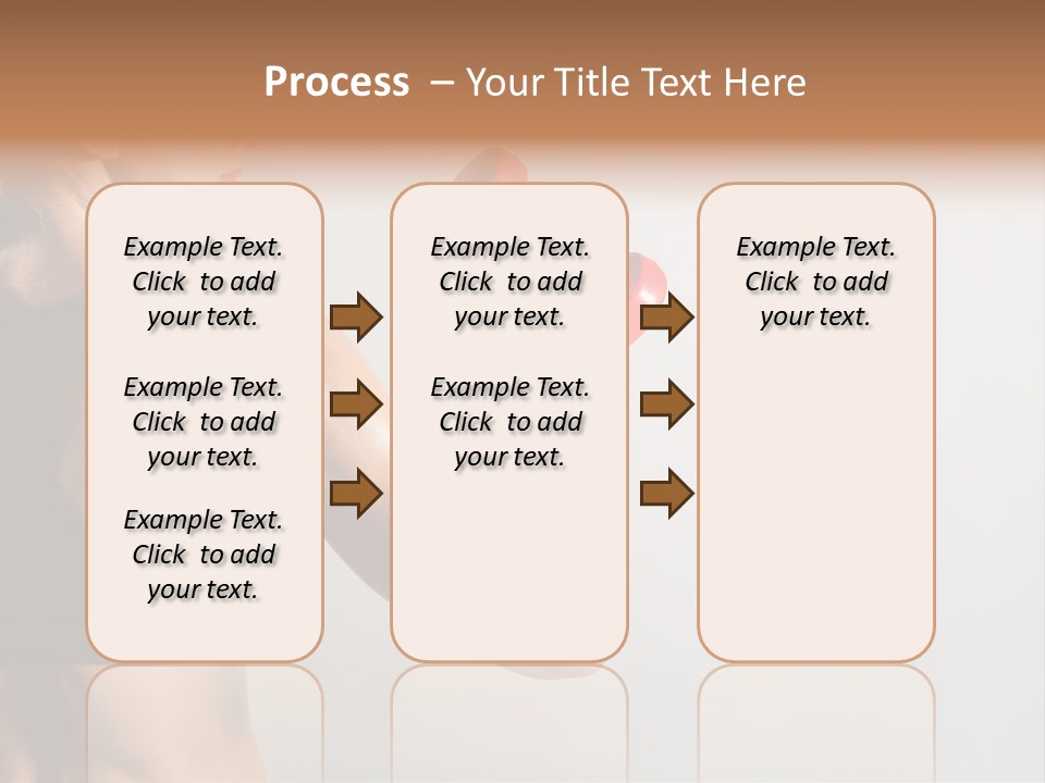Barbells Workout Young PowerPoint Template
