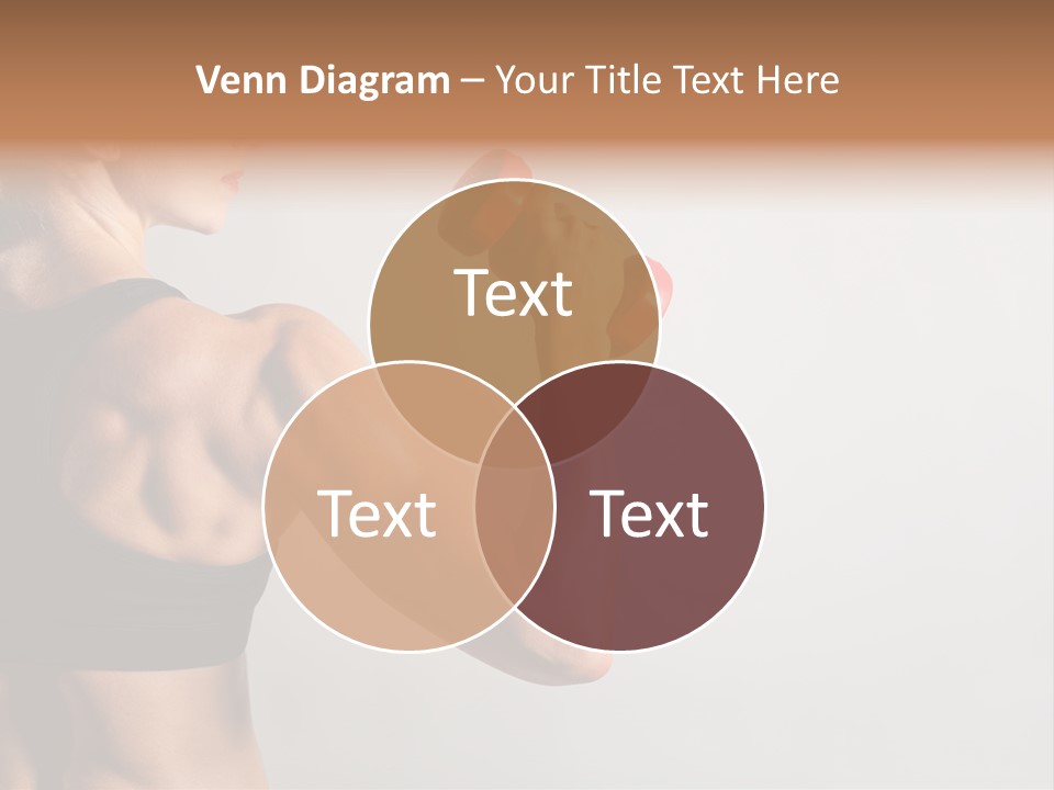 Barbells Workout Young PowerPoint Template