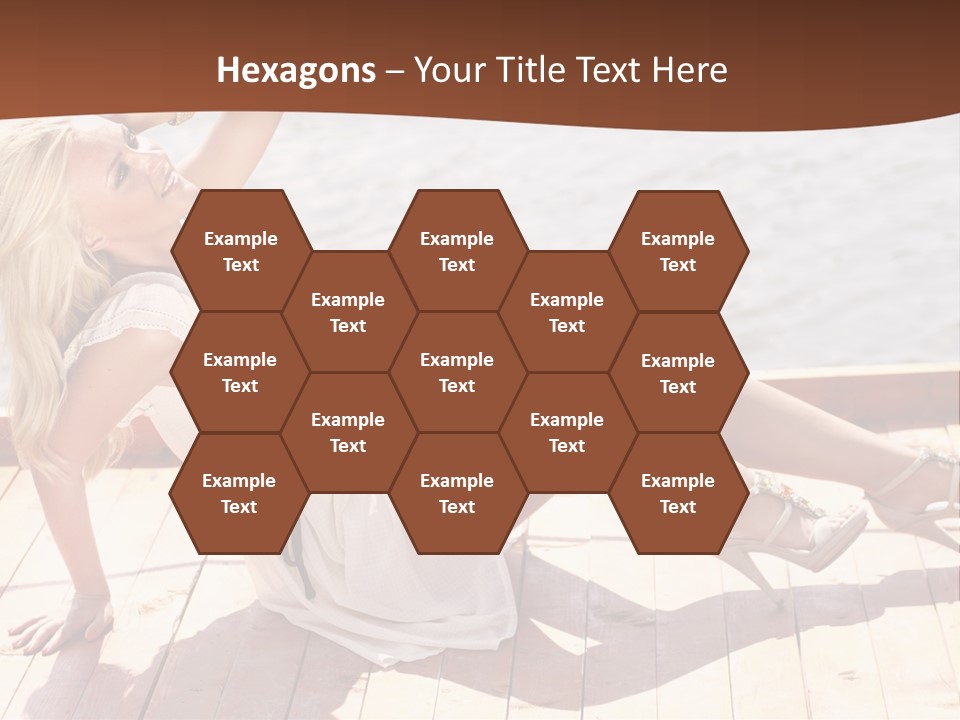 Blur Joy Standing PowerPoint Template