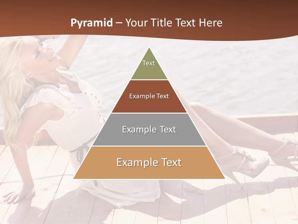 Blur Joy Standing PowerPoint Template