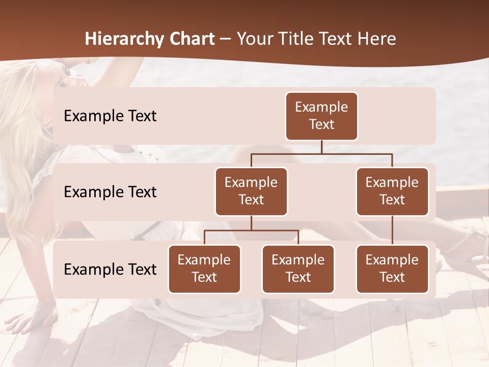 Blur Joy Standing PowerPoint Template