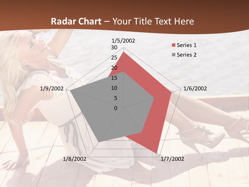 Blur Joy Standing PowerPoint Template
