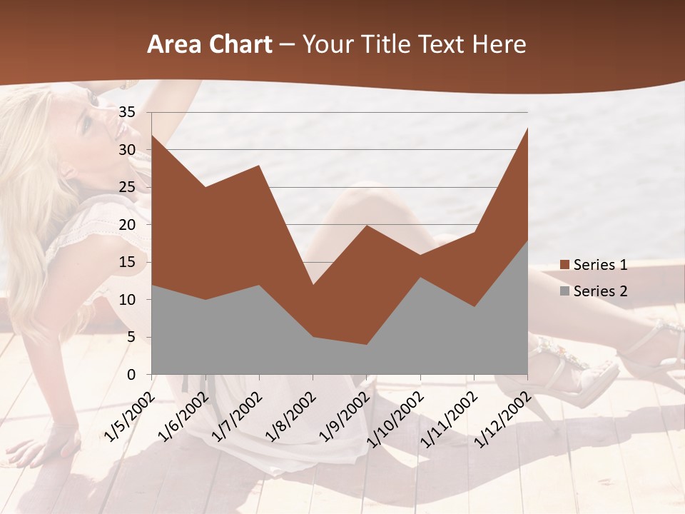 Blur Joy Standing PowerPoint Template