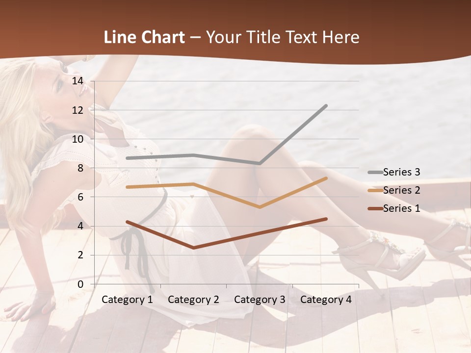 Blur Joy Standing PowerPoint Template