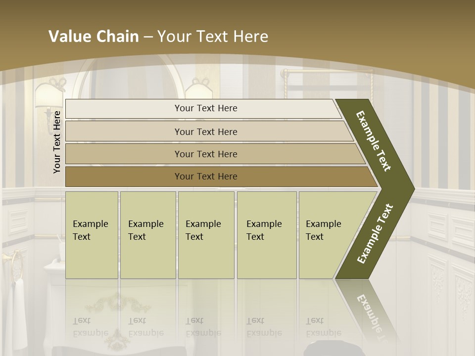 Toilet White Expensive PowerPoint Template