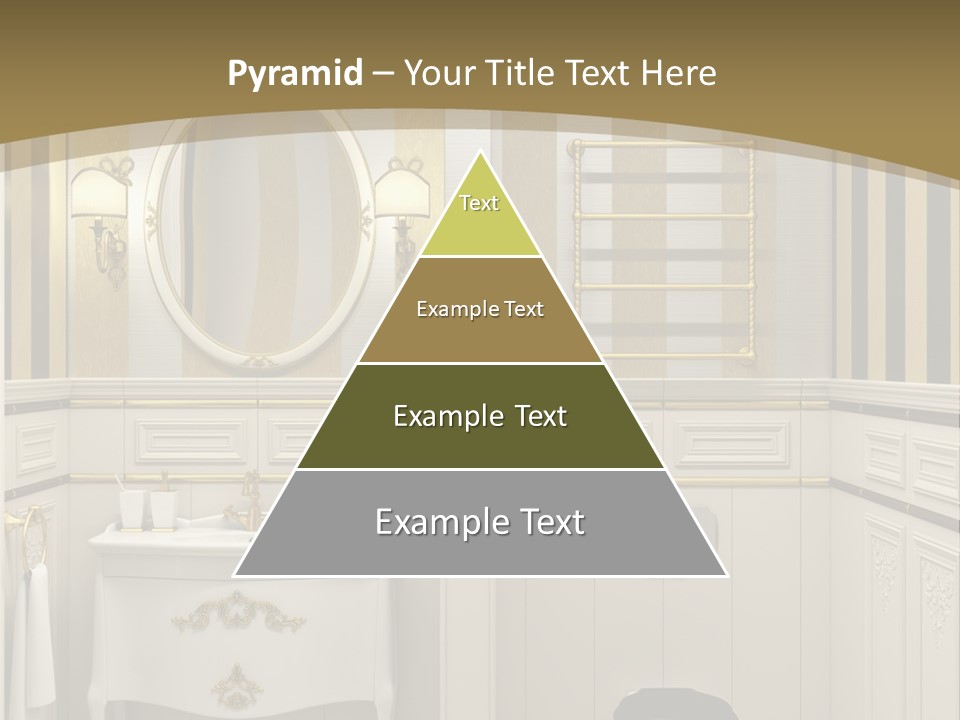 Toilet White Expensive PowerPoint Template