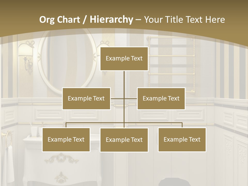 Toilet White Expensive PowerPoint Template