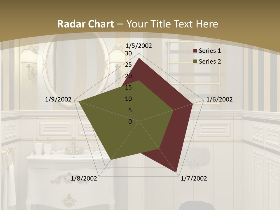 Toilet White Expensive PowerPoint Template