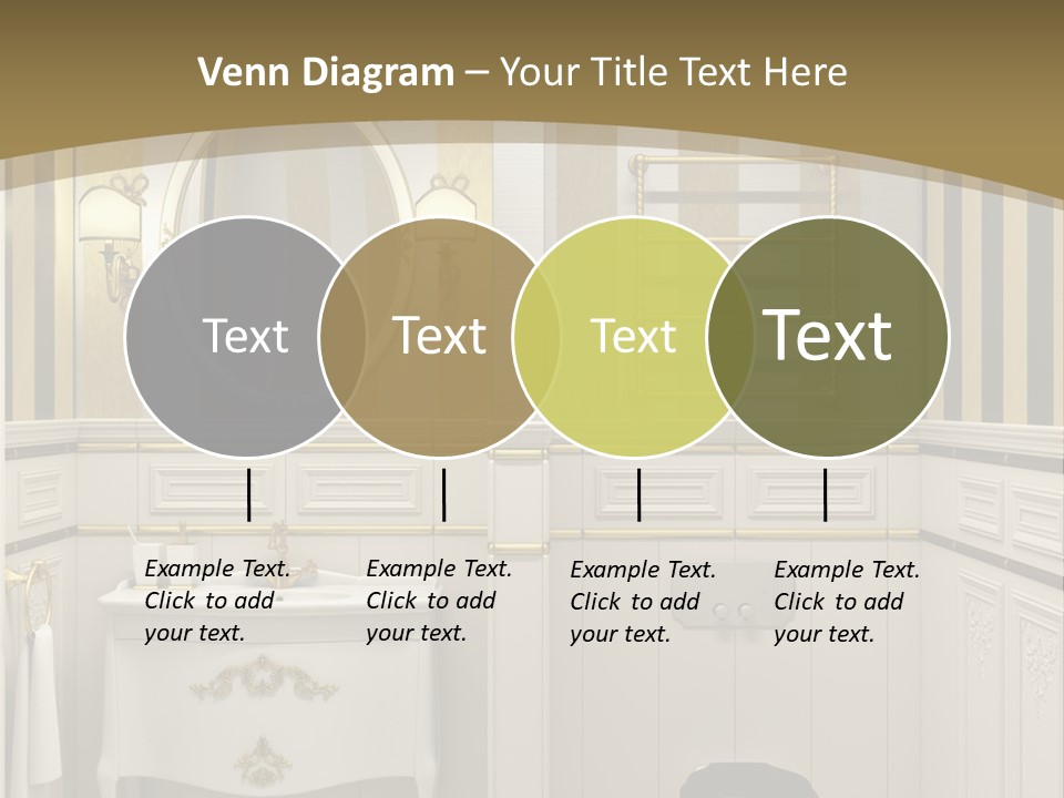 Toilet White Expensive PowerPoint Template