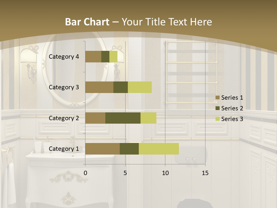 Toilet White Expensive PowerPoint Template