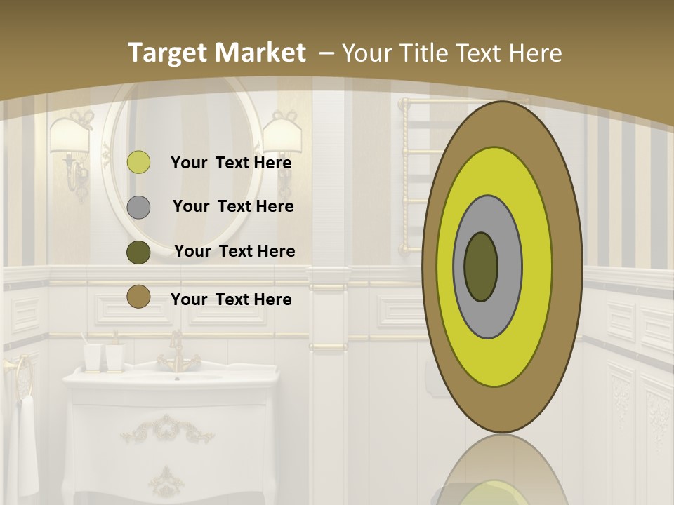 Toilet White Expensive PowerPoint Template