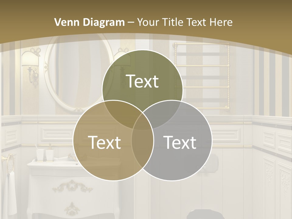 Toilet White Expensive PowerPoint Template