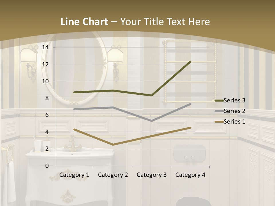 Toilet White Expensive PowerPoint Template