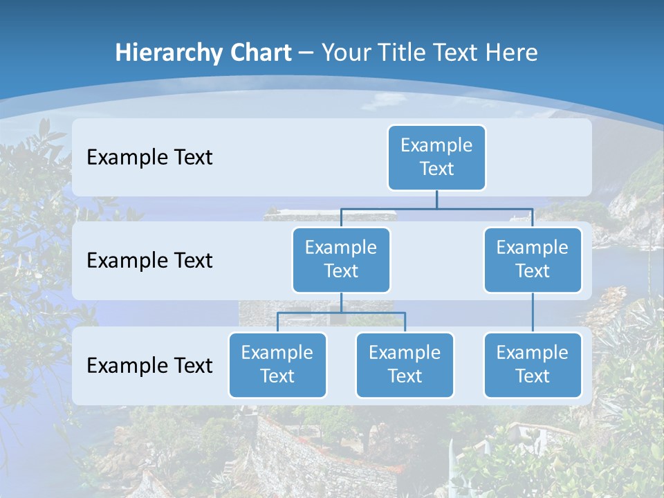 Boat Cliff Mediterranean PowerPoint Template