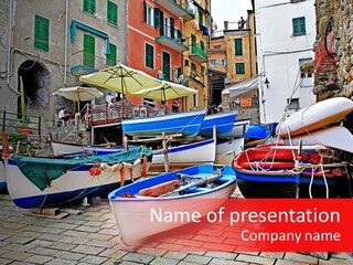 Riviera View Mediterranean PowerPoint Template