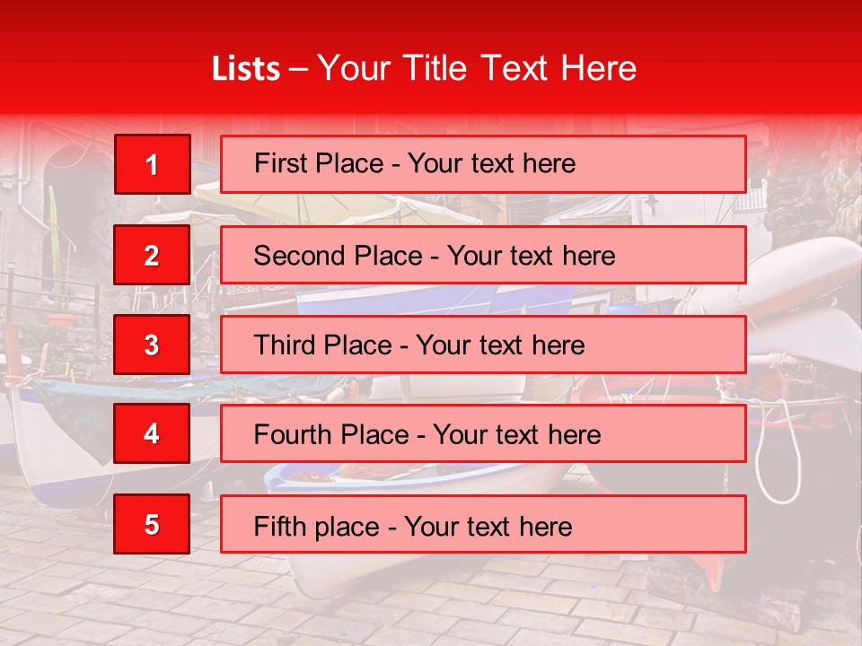 Riviera View Mediterranean PowerPoint Template