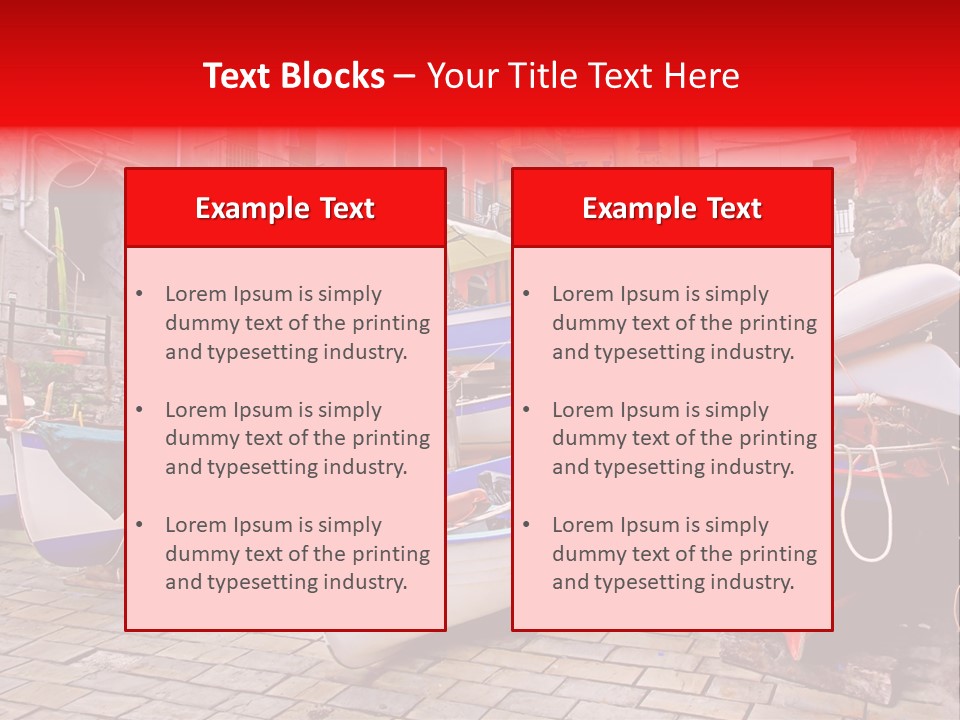 Riviera View Mediterranean PowerPoint Template
