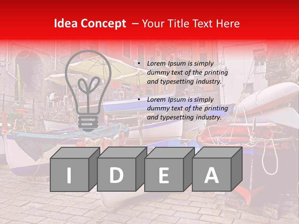 Riviera View Mediterranean PowerPoint Template