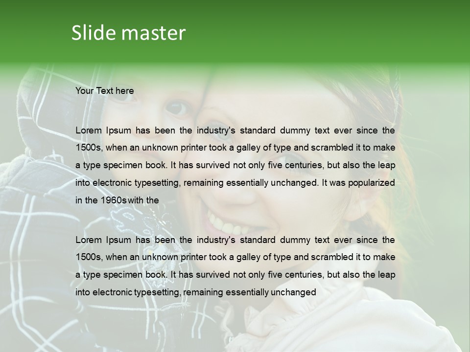 Parent  Head PowerPoint Template