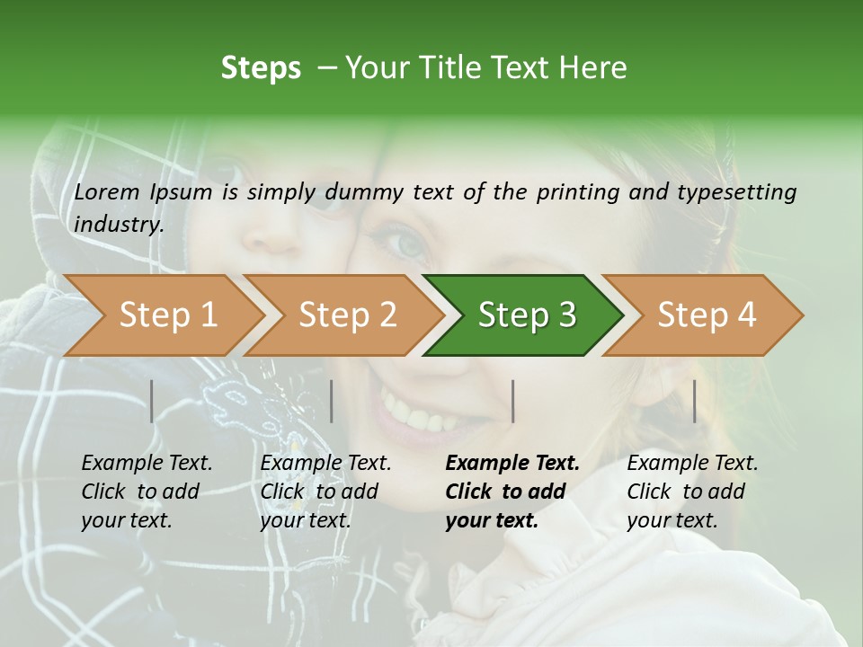 Parent  Head PowerPoint Template