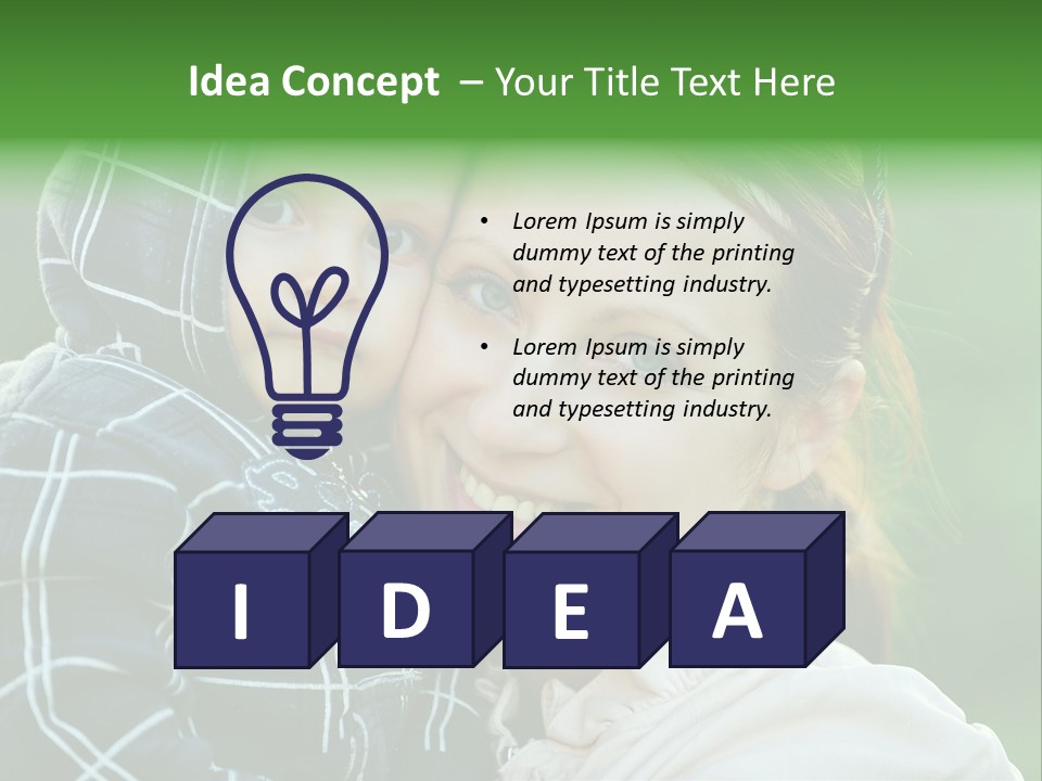 Parent  Head PowerPoint Template