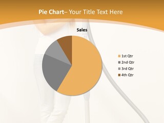 Alone Job Woman PowerPoint Template