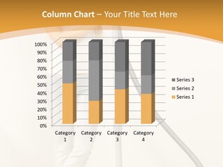 Alone Job Woman PowerPoint Template