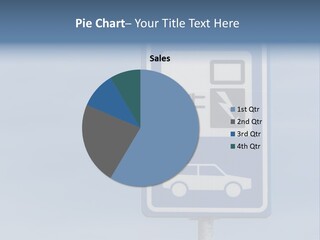 Infrastructure Blue Cable PowerPoint Template