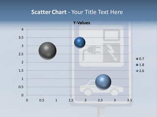 Infrastructure Blue Cable PowerPoint Template