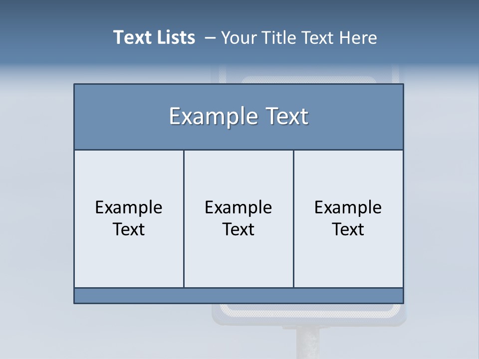 Infrastructure Blue Cable PowerPoint Template