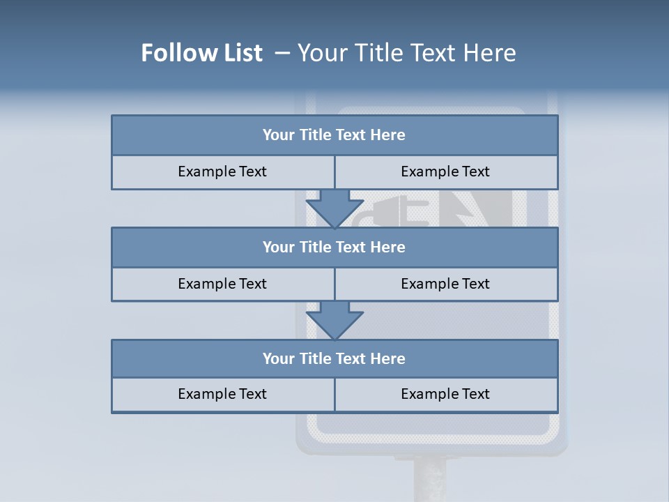 Infrastructure Blue Cable PowerPoint Template
