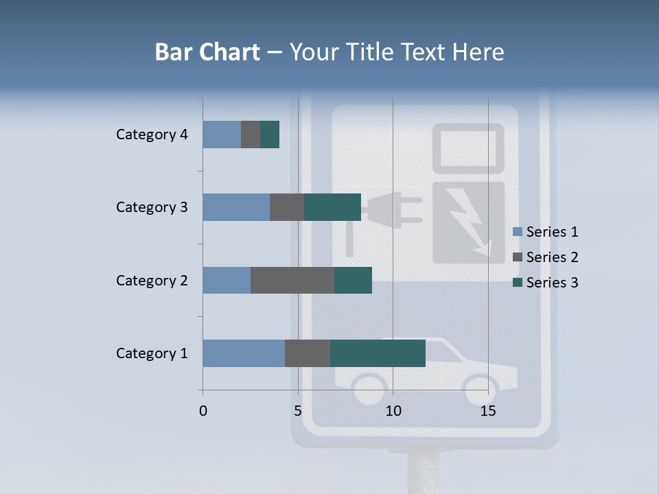 Infrastructure Blue Cable PowerPoint Template
