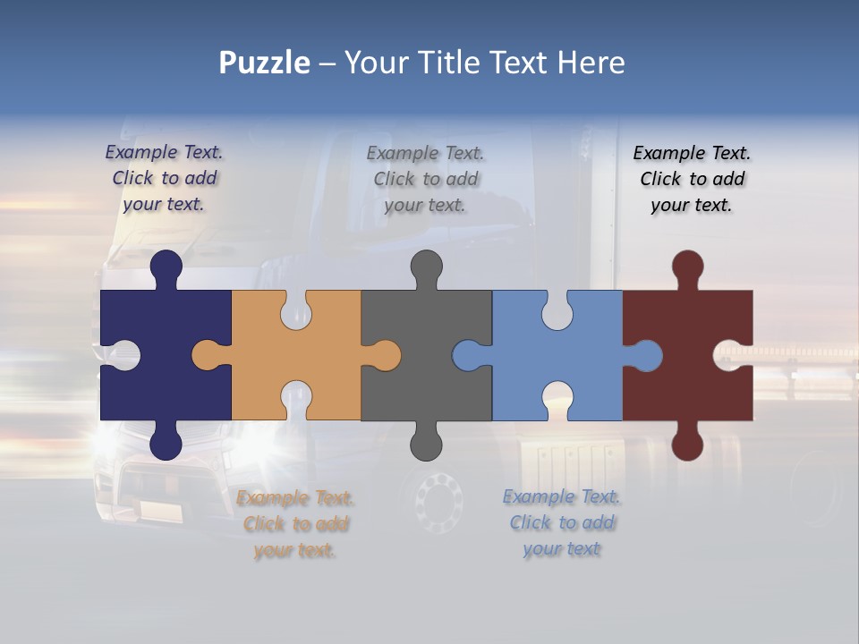 Contact City Speed PowerPoint Template