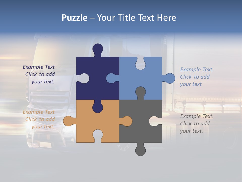 Contact City Speed PowerPoint Template