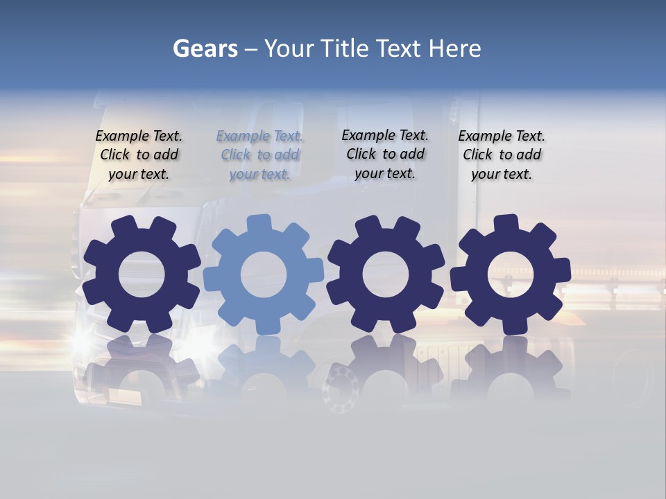 Contact City Speed PowerPoint Template
