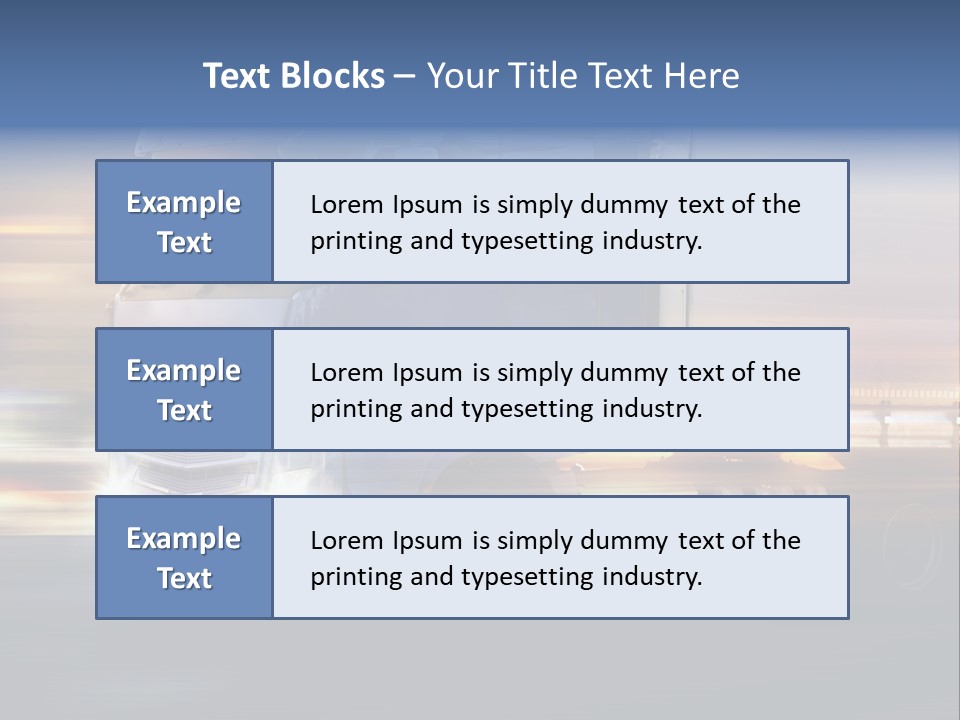 Contact City Speed PowerPoint Template