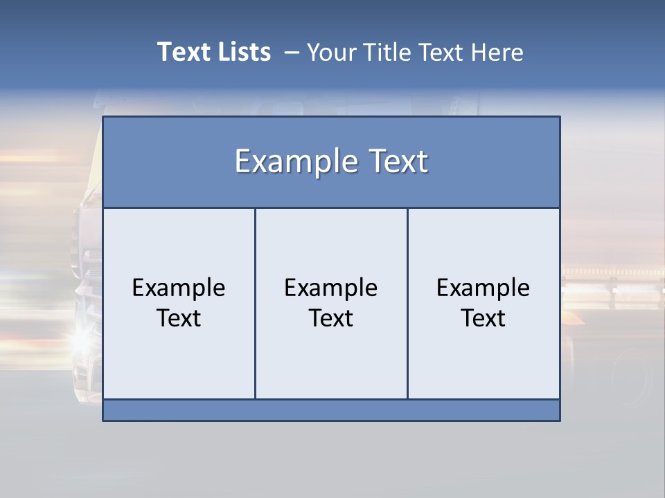 Contact City Speed PowerPoint Template