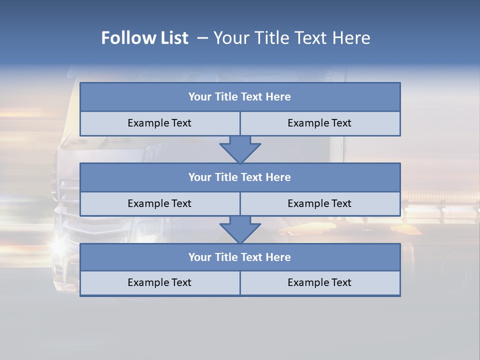 Contact City Speed PowerPoint Template