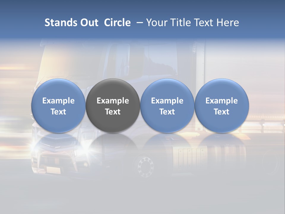 Contact City Speed PowerPoint Template