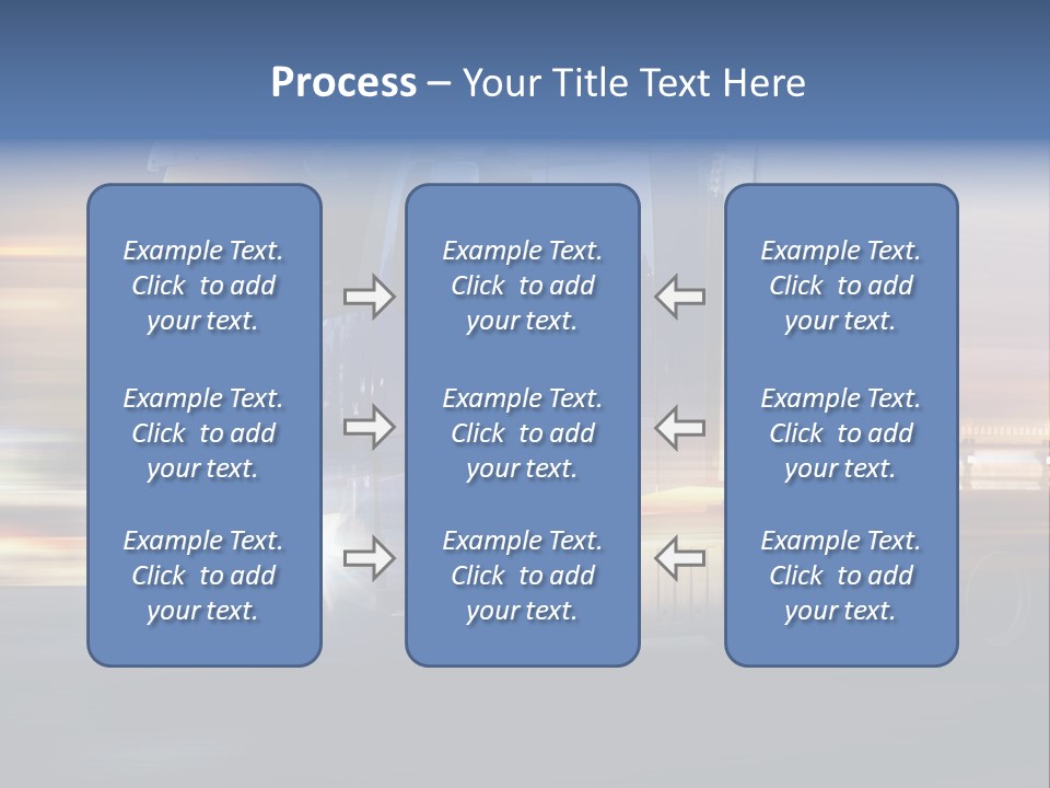 Contact City Speed PowerPoint Template