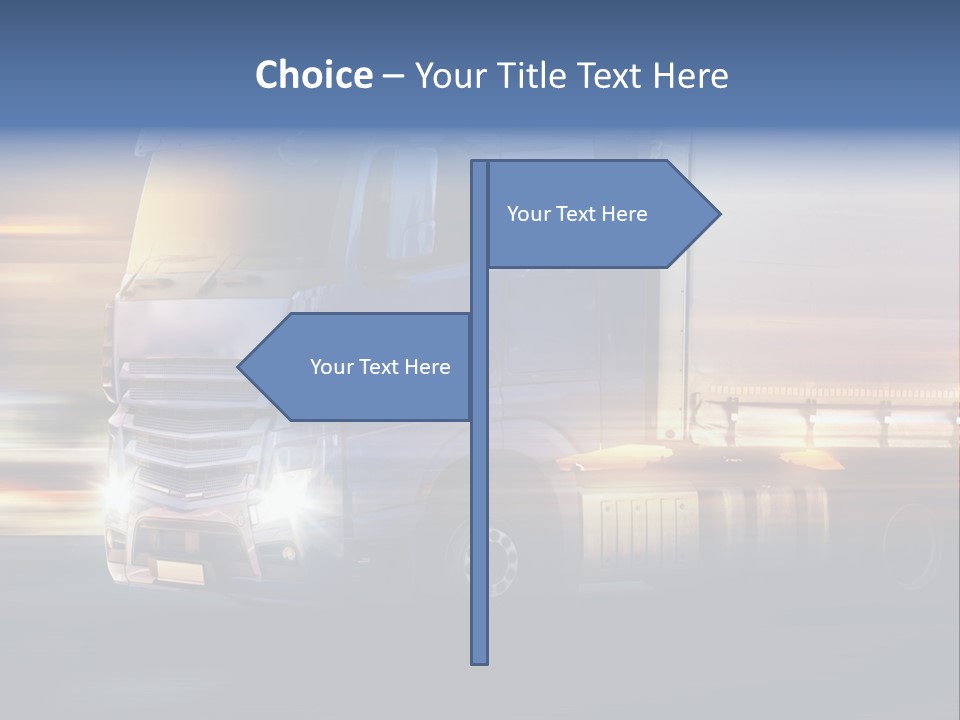 Contact City Speed PowerPoint Template