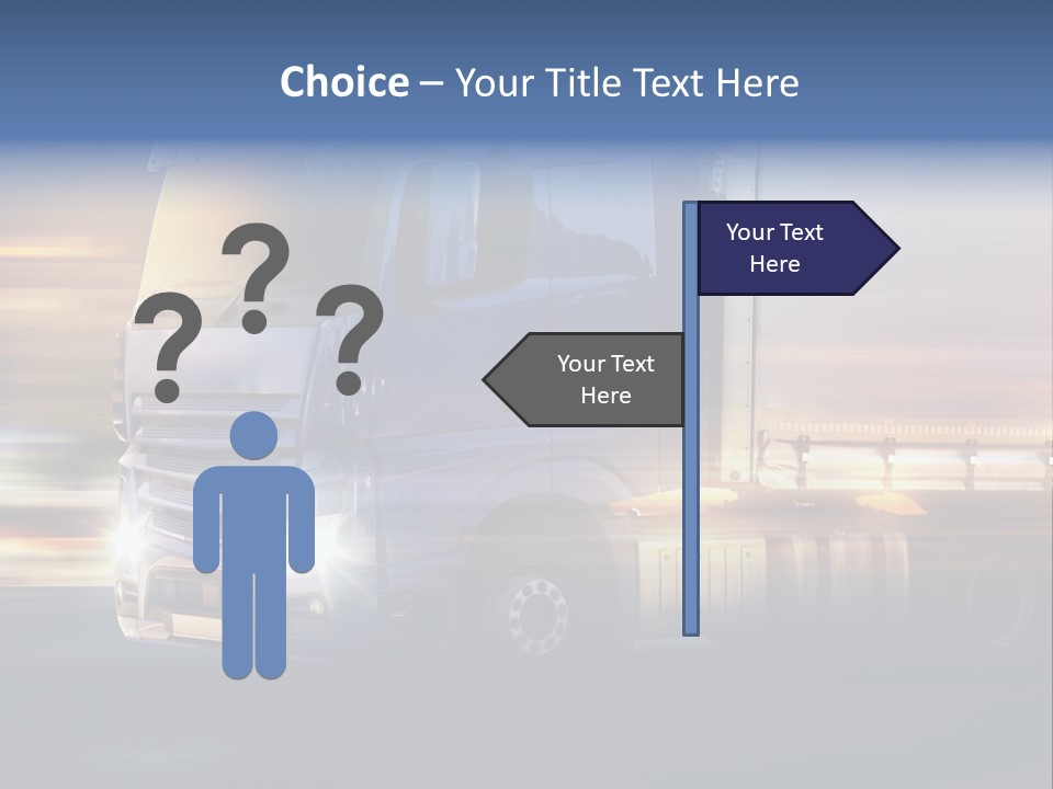 Contact City Speed PowerPoint Template
