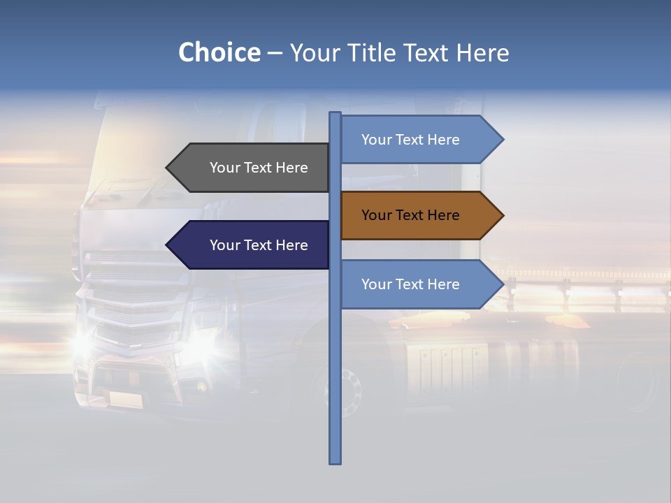 Contact City Speed PowerPoint Template