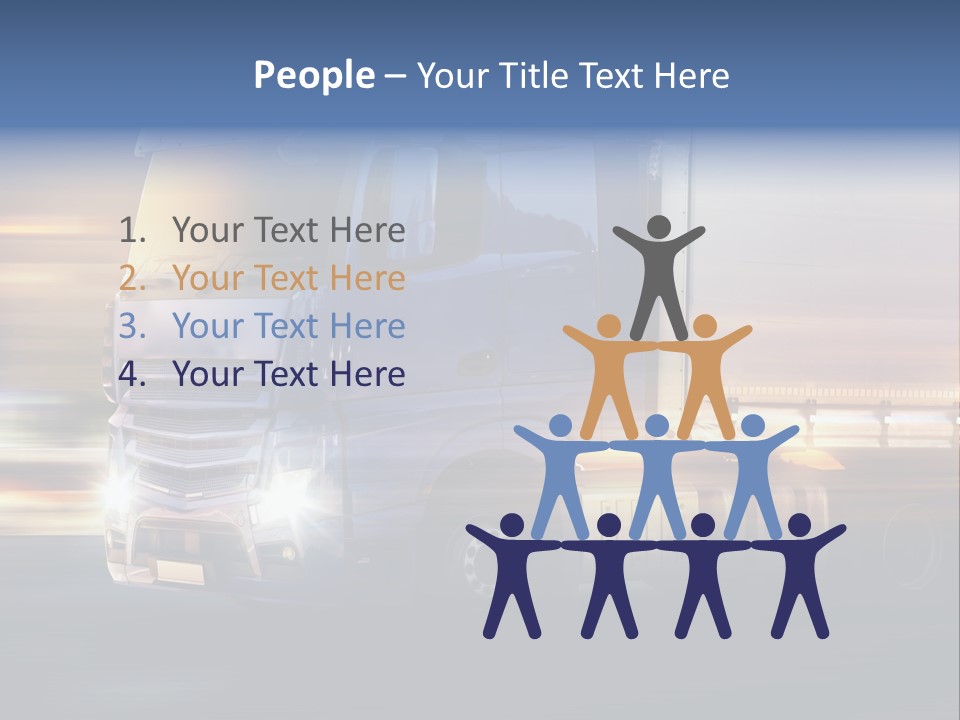 Contact City Speed PowerPoint Template