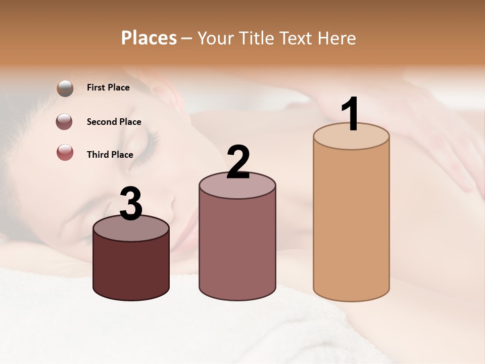 Beauty Therapy Lady PowerPoint Template