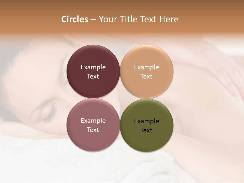 Beauty Therapy Lady PowerPoint Template