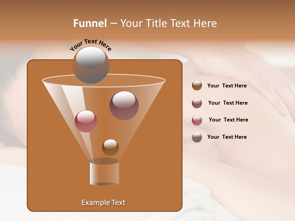 Beauty Therapy Lady PowerPoint Template