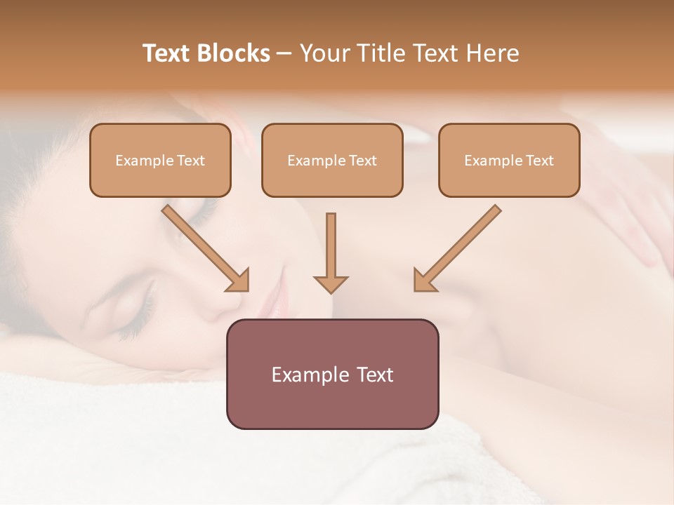 Beauty Therapy Lady PowerPoint Template