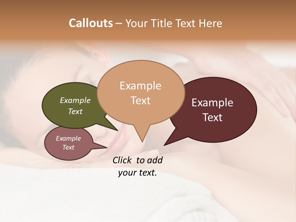 Beauty Therapy Lady PowerPoint Template