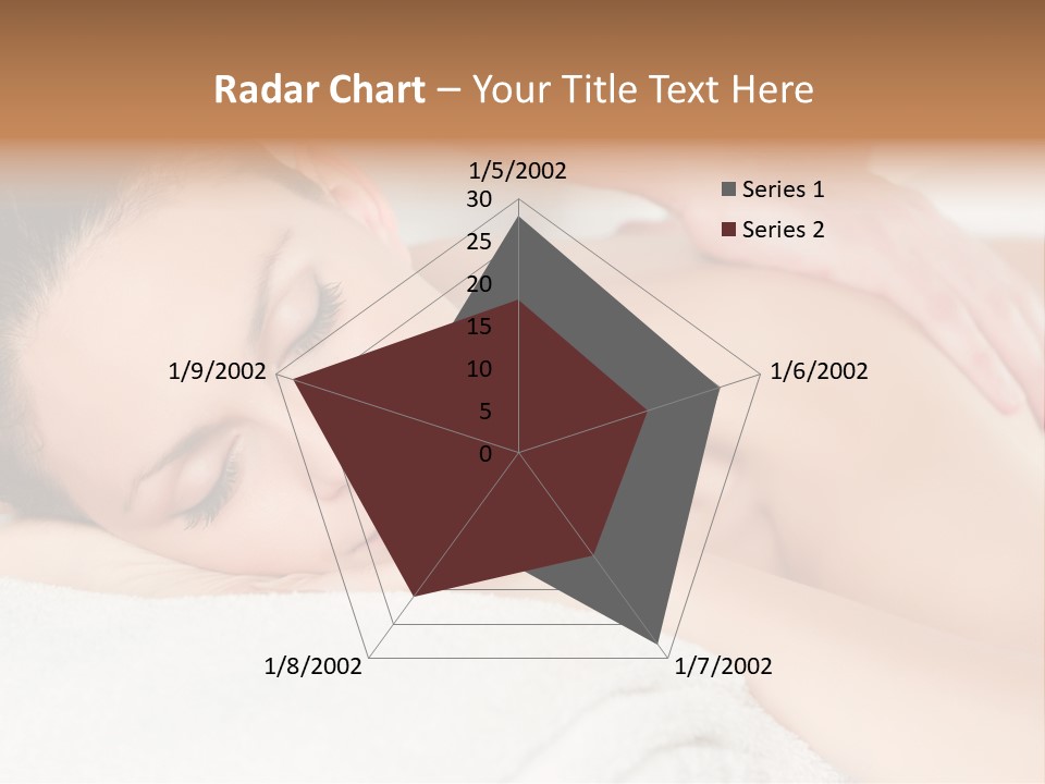 Beauty Therapy Lady PowerPoint Template